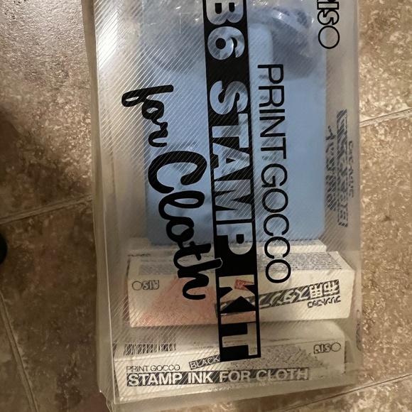 RISO - GOCCO screen printing Paper and cloth kit with TONS of unopened Ink. - Picture 8 of 11